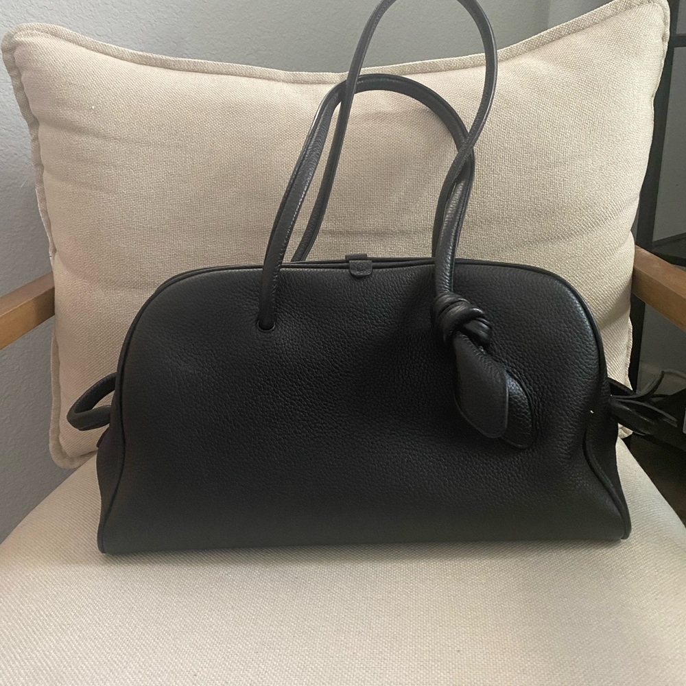 Jacquemus medium turismo black purse shoulder bag - Picture 2 of 11
